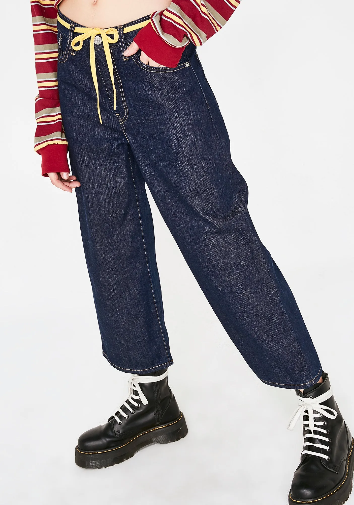 Big Blue Jeans sold by Dolls Kill product image thumbnail 3