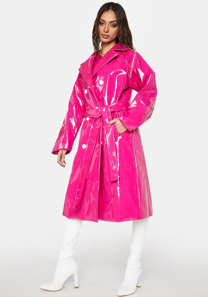 Sweet Styling In The Rain Trench Coat sold by Dolls Kill product image thumbnail 3