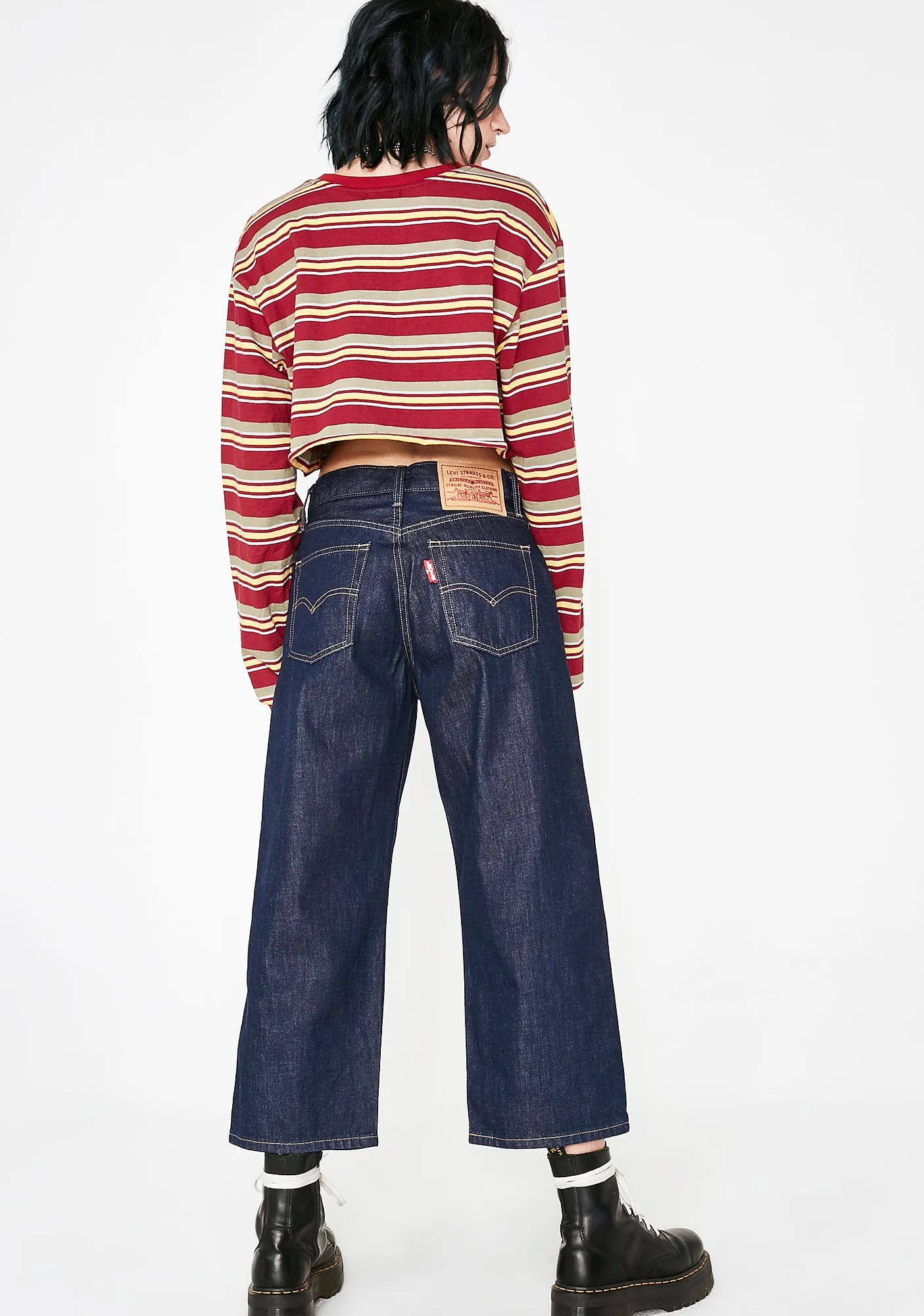 Big Blue Jeans sold by Dolls Kill product image thumbnail 4