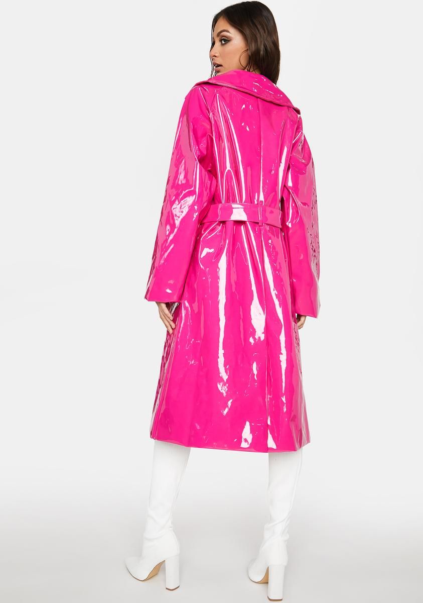 Sweet Styling In The Rain Trench Coat sold by Dolls Kill product image thumbnail 4