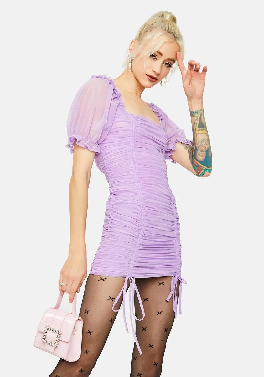 Fairy Becoming Bougie Puff Sleeve Mini Dress sold by Dolls Kill product image thumbnail 2