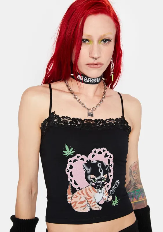 High Kittie Tank Top sold by Dolls Kill