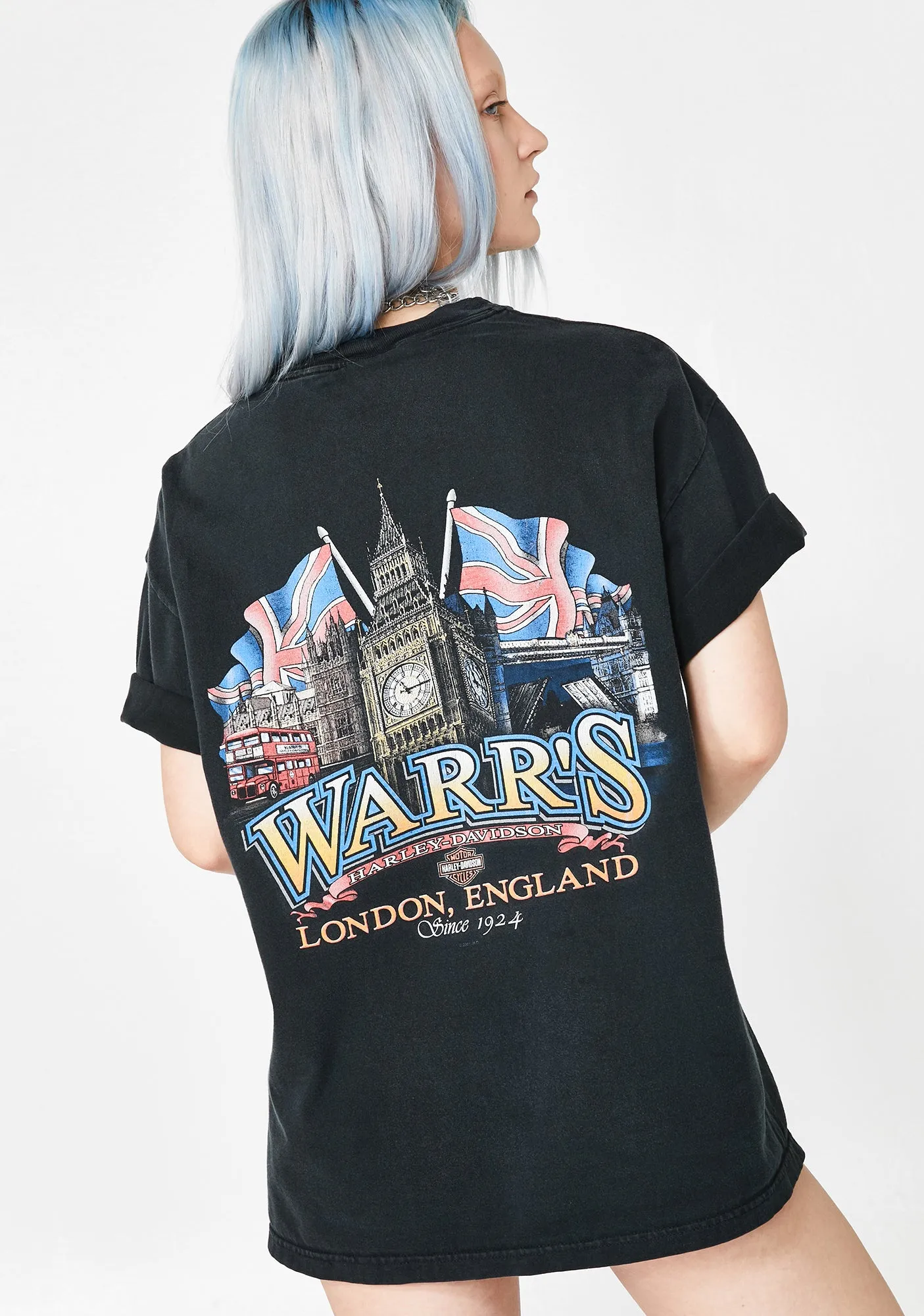 Vintage Harley Davidson Tee sold by Dolls Kill product image thumbnail 2