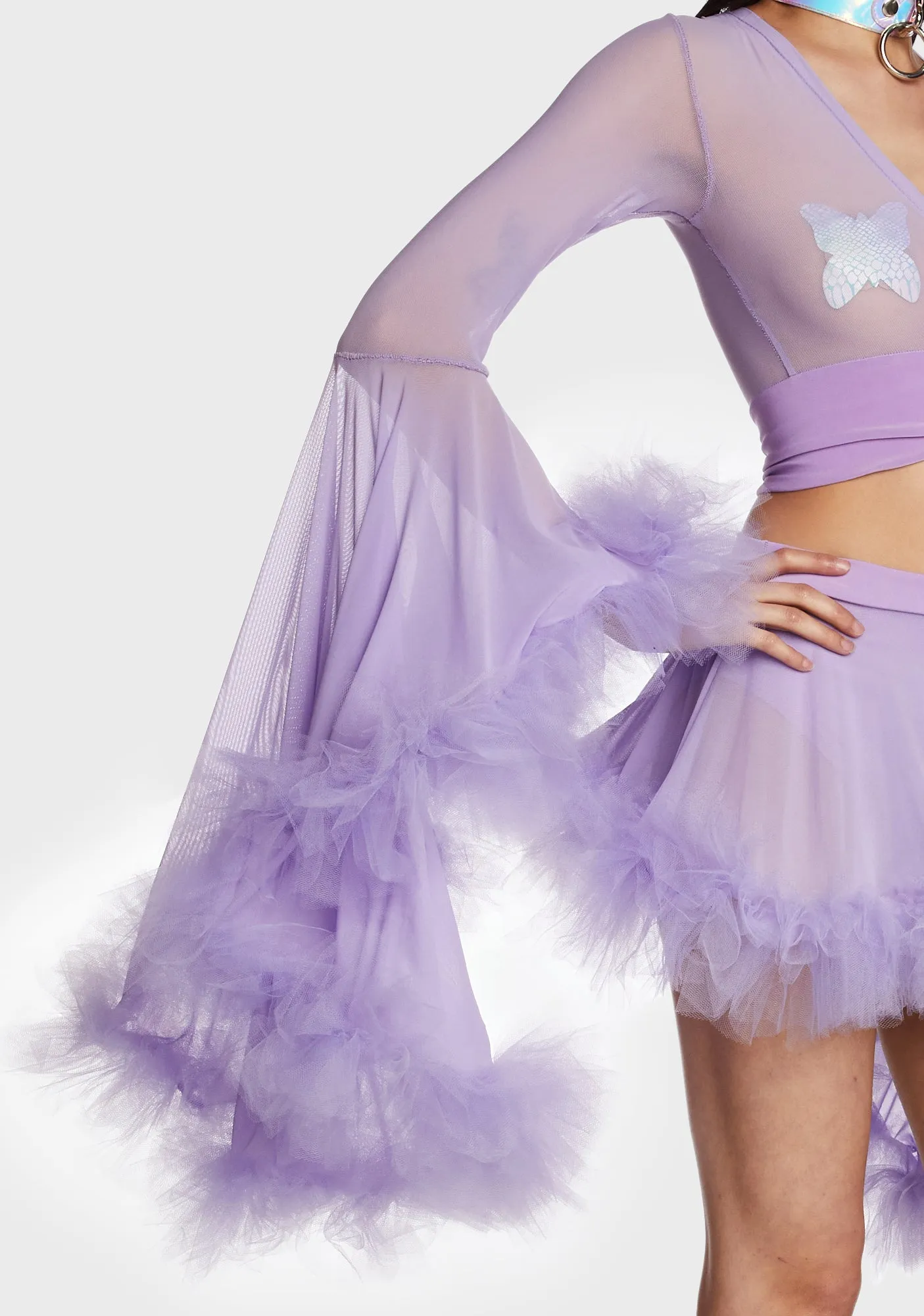Tulle Fairy Set - Lilac sold by Dolls Kill product image thumbnail 2