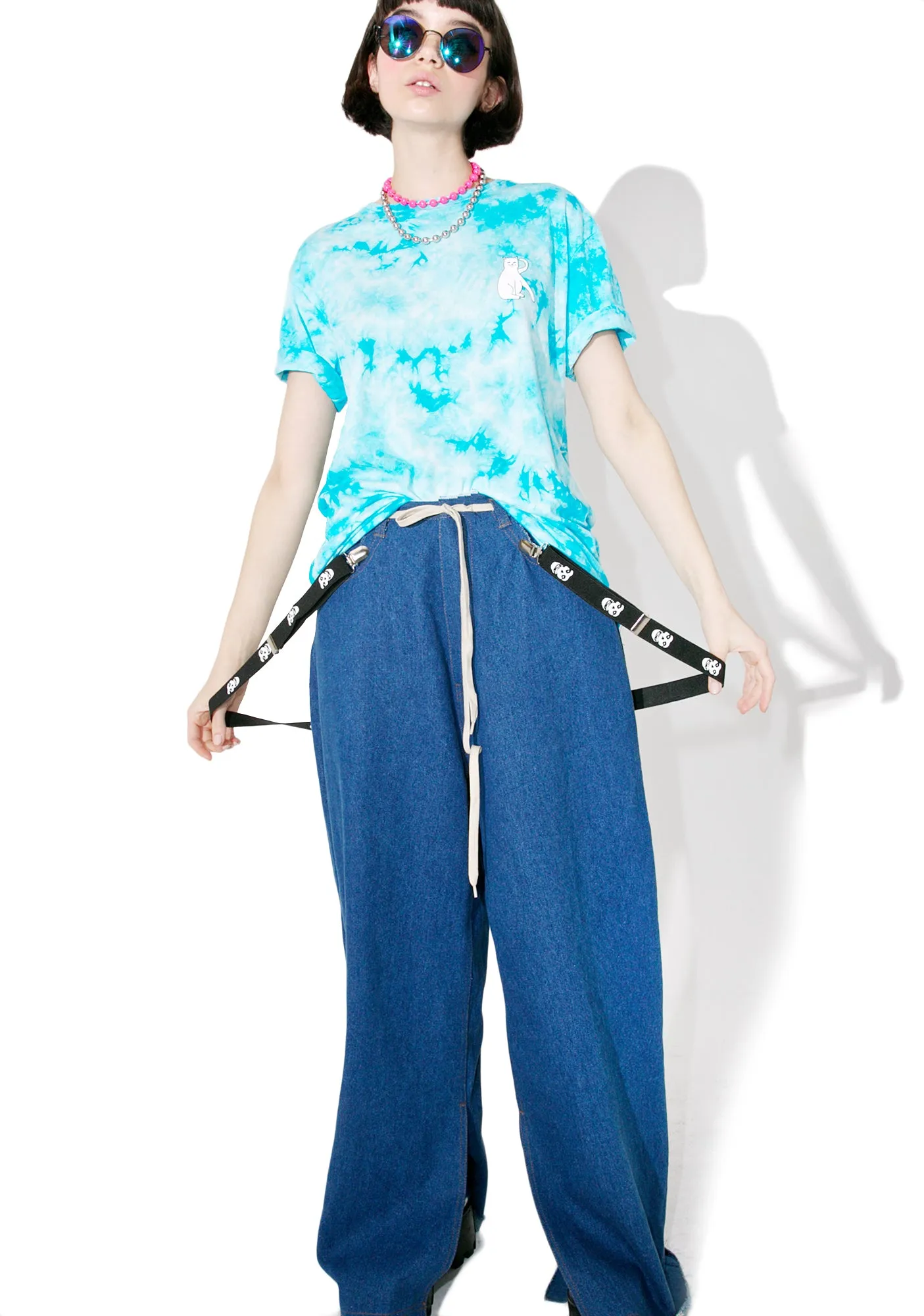 Tie Dyed Cats Tee sold by Dolls Kill product image thumbnail 5