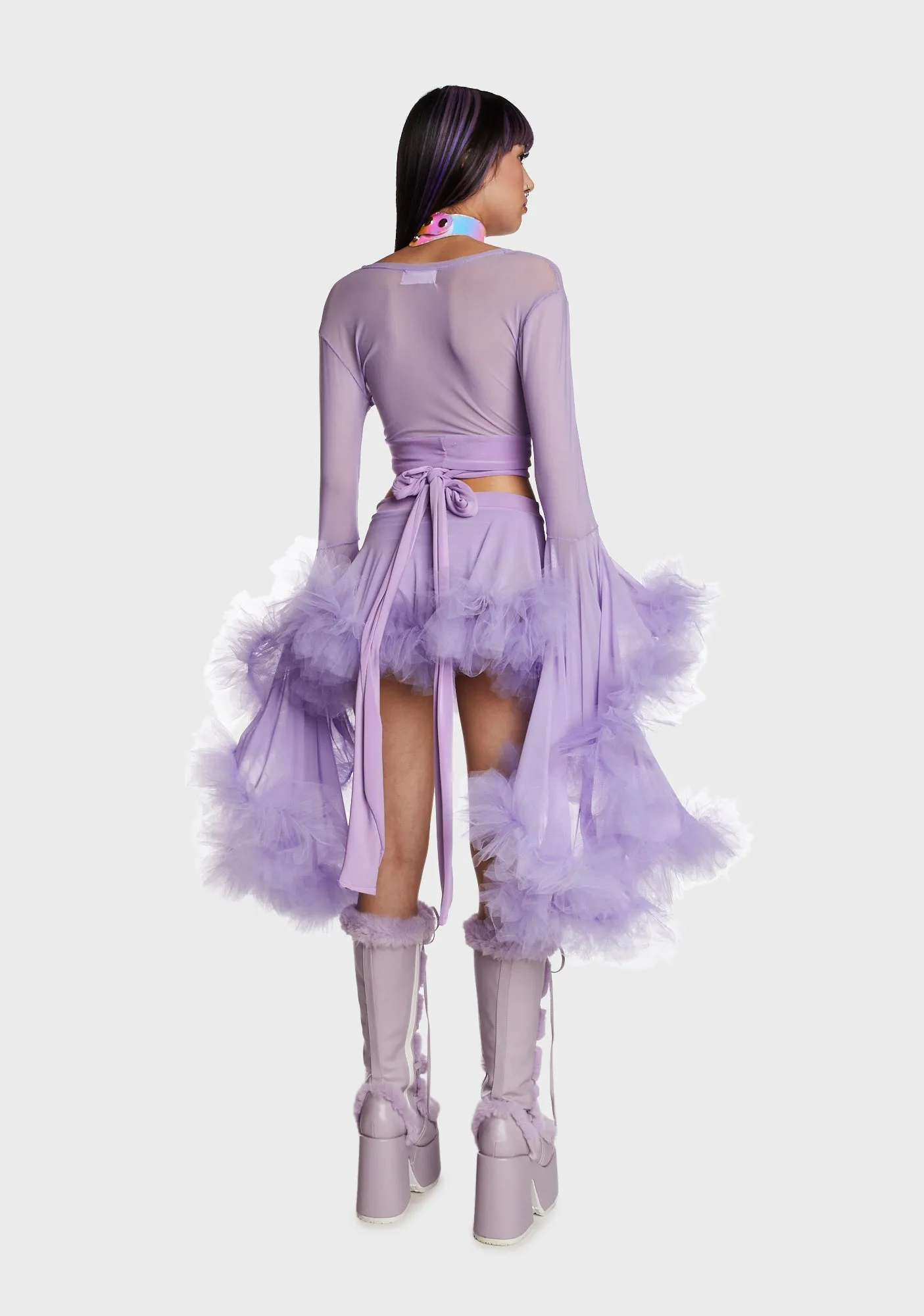 Tulle Fairy Set - Lilac sold by Dolls Kill product image thumbnail 5