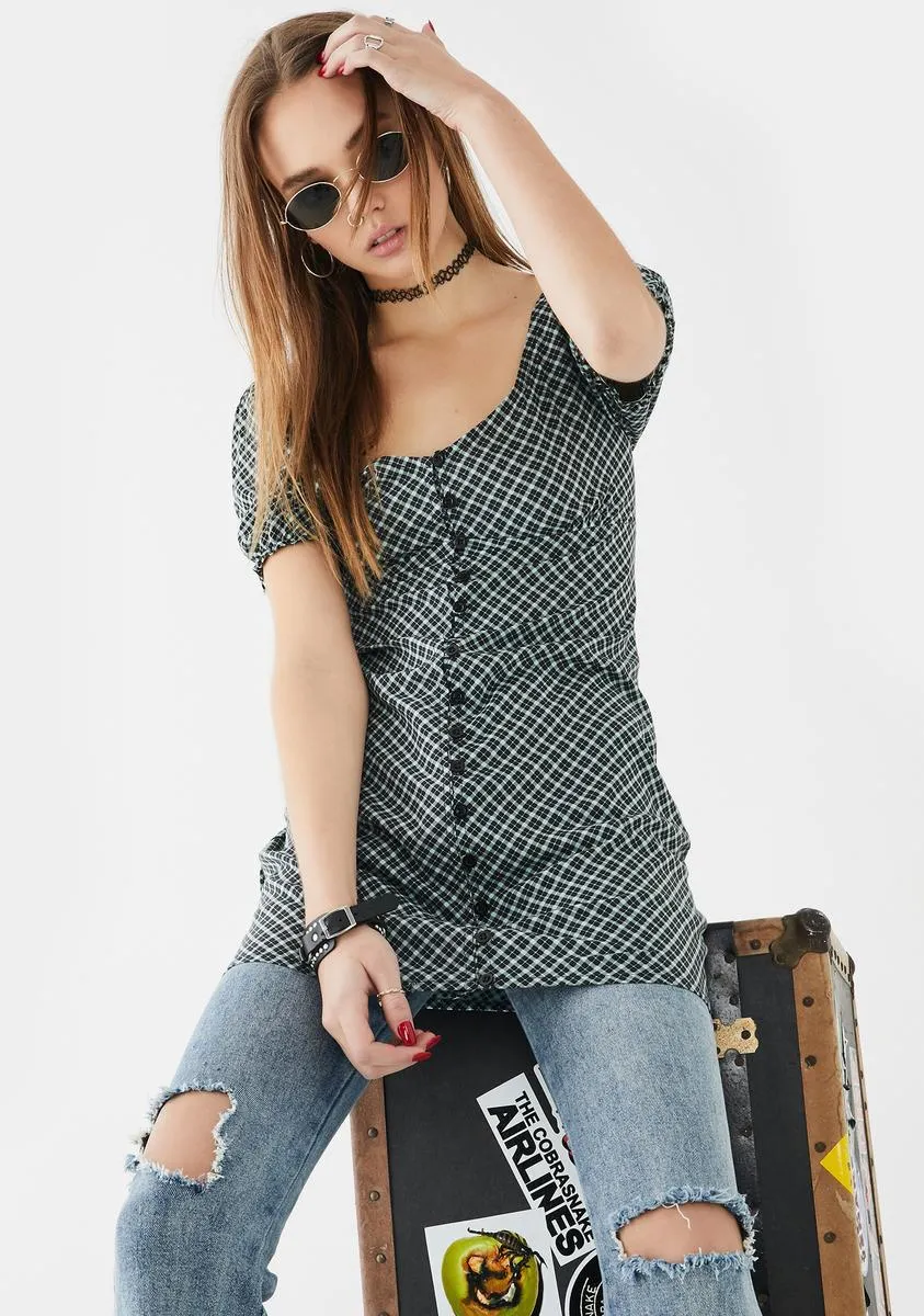 Green Montero Mini Dress sold by Dolls Kill product image thumbnail 2