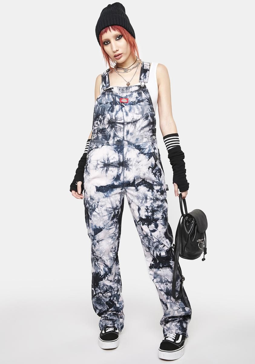 Tie Dye Overalls sold by Dolls Kill product image thumbnail 3