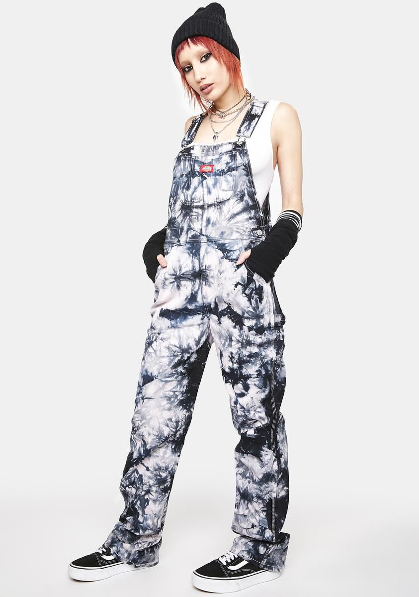 Tie Dye Overalls sold by Dolls Kill product image thumbnail 2