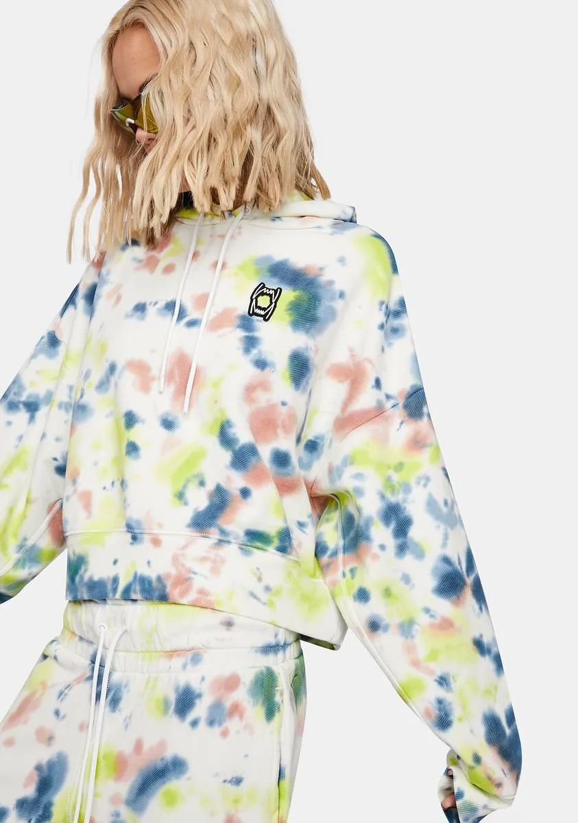 Pivot Cropped Hoodie sold by Dolls Kill product image thumbnail 2