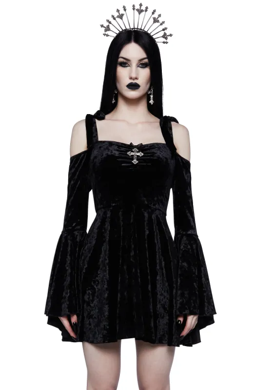 Nocturnal Elegance Mini Dress sold by Dolls Kill