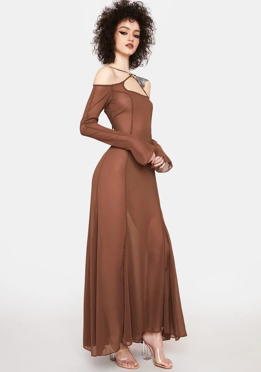 Leave You Wondering Maxi Dress sold by Dolls Kill product image thumbnail 2