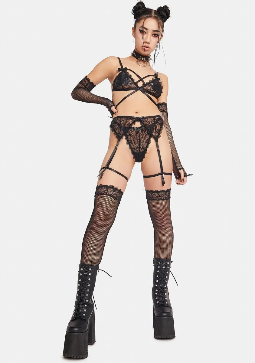 Practice Makes Perfect Lingerie Set sold by Dolls Kill product image thumbnail 3