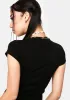 Love Rhinestone Crop Tee sold by Dolls Kill