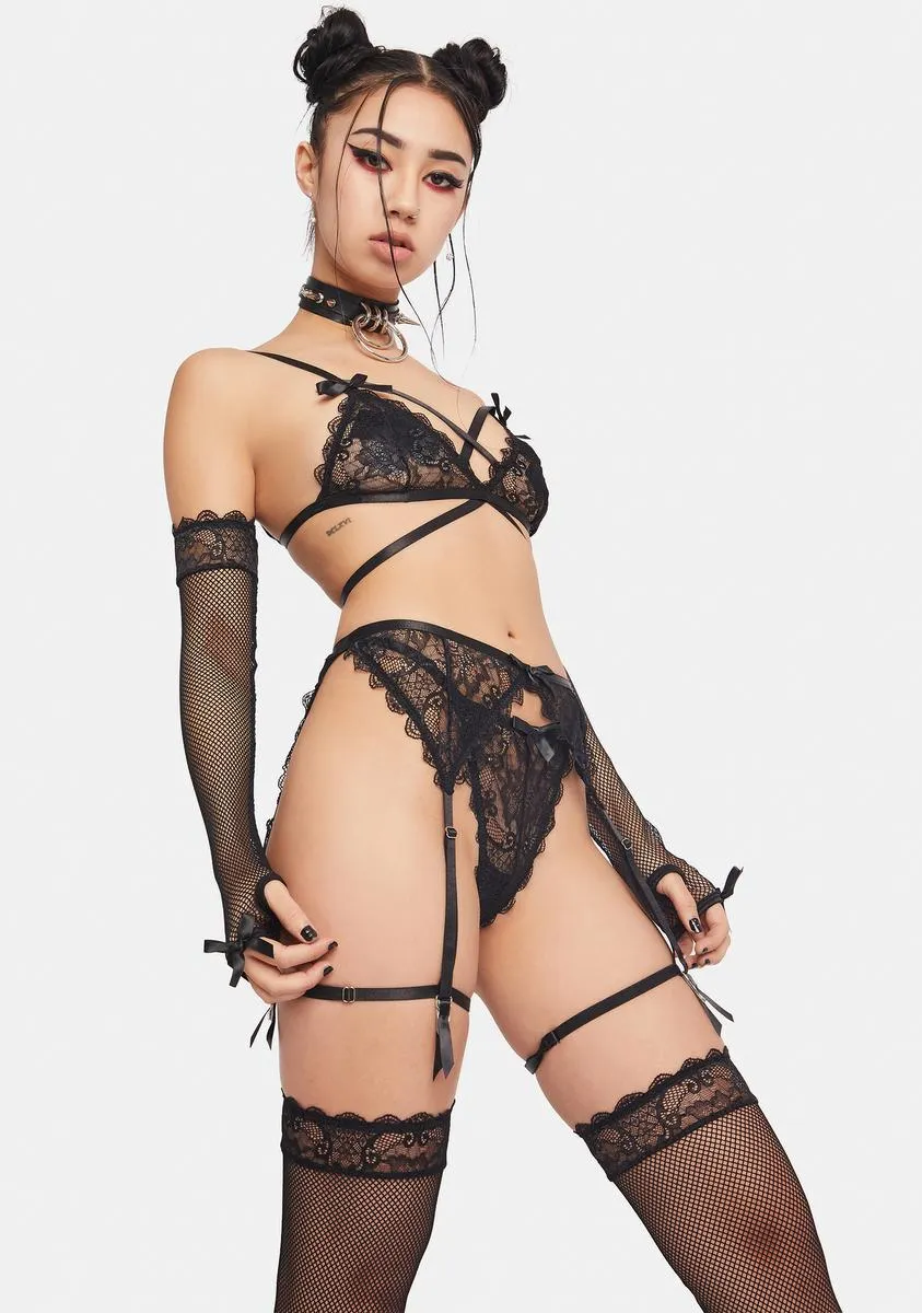 Practice Makes Perfect Lingerie Set sold by Dolls Kill product image thumbnail 2