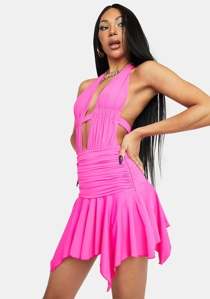 Kinda Psychic Handkerchief Dress sold by Dolls Kill product image thumbnail 2