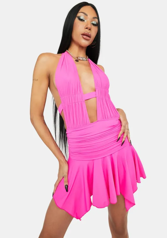 Kinda Psychic Handkerchief Dress sold by Dolls Kill