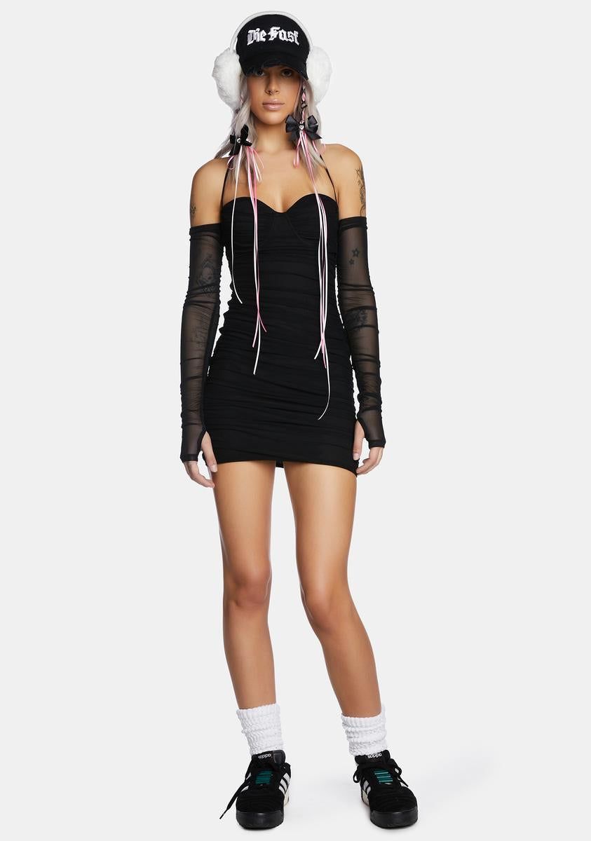 All Dressed Up Mini Dress sold by Dolls Kill product image thumbnail 4