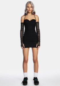 All Dressed Up Mini Dress sold by Dolls Kill