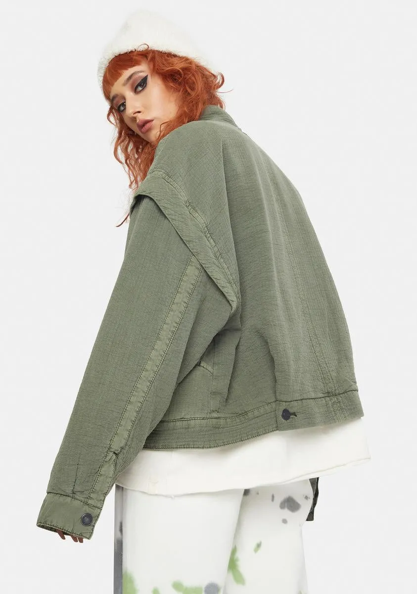 Florence Quilted Bomber Jacket sold by Dolls Kill product image thumbnail 4