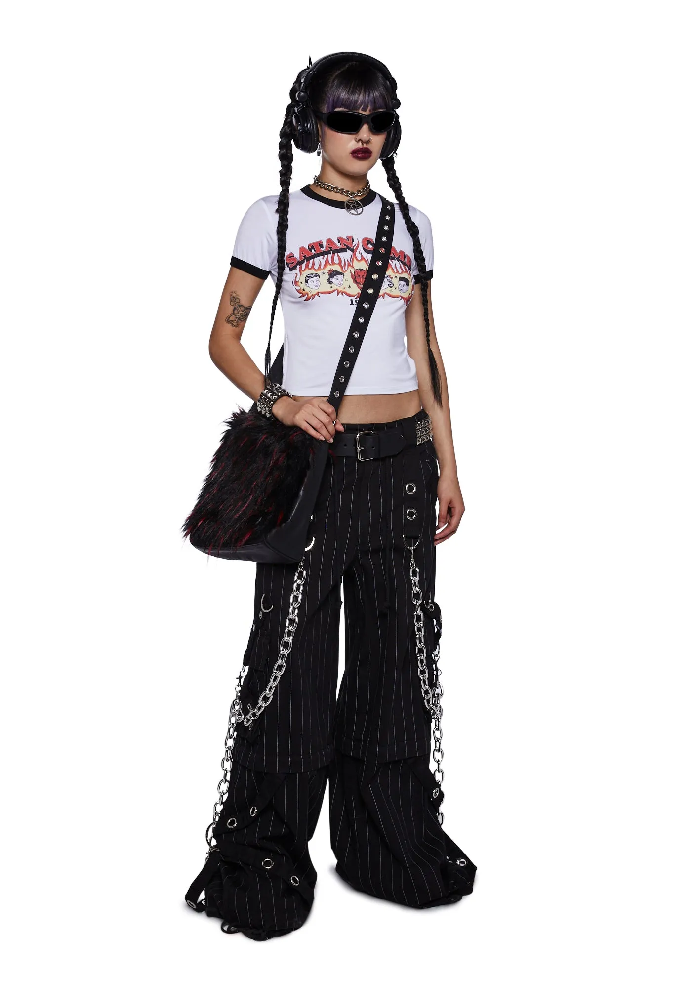 Gone Camping Ringer Tee sold by Dolls Kill product image thumbnail 4