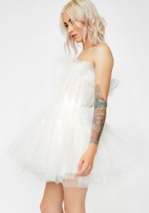 Top Tier Tease Tulle Dress sold by Dolls Kill