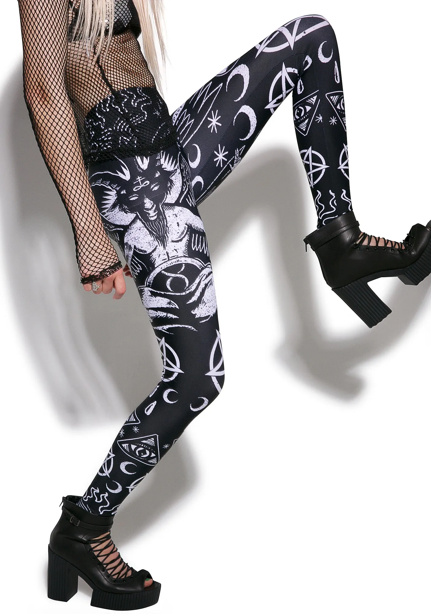 Addicted To Darkness Leggings sold by Dolls Kill product image thumbnail 5