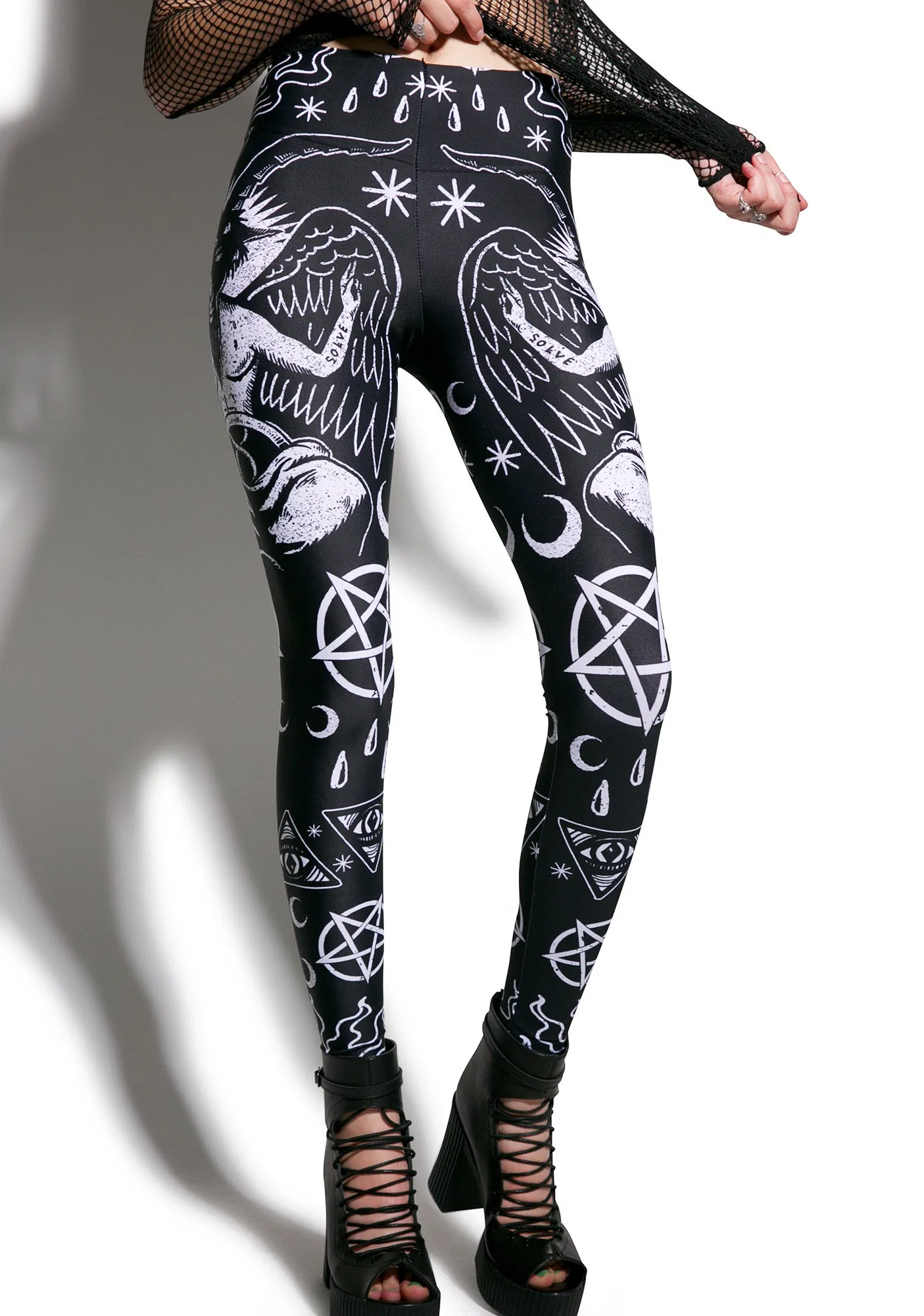 Addicted To Darkness Leggings sold by Dolls Kill product image thumbnail 2