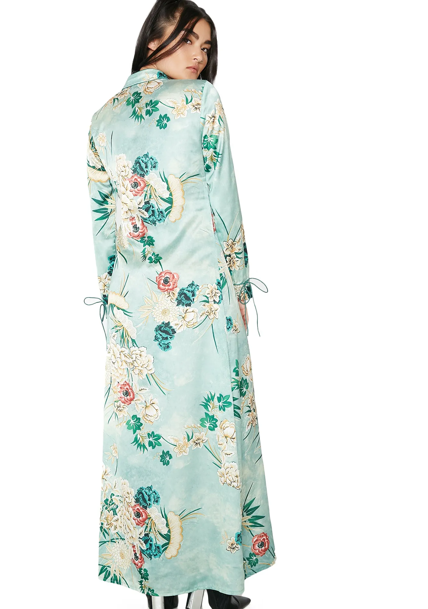 Zen Master Wrap Kimono sold by Dolls Kill product image thumbnail 4