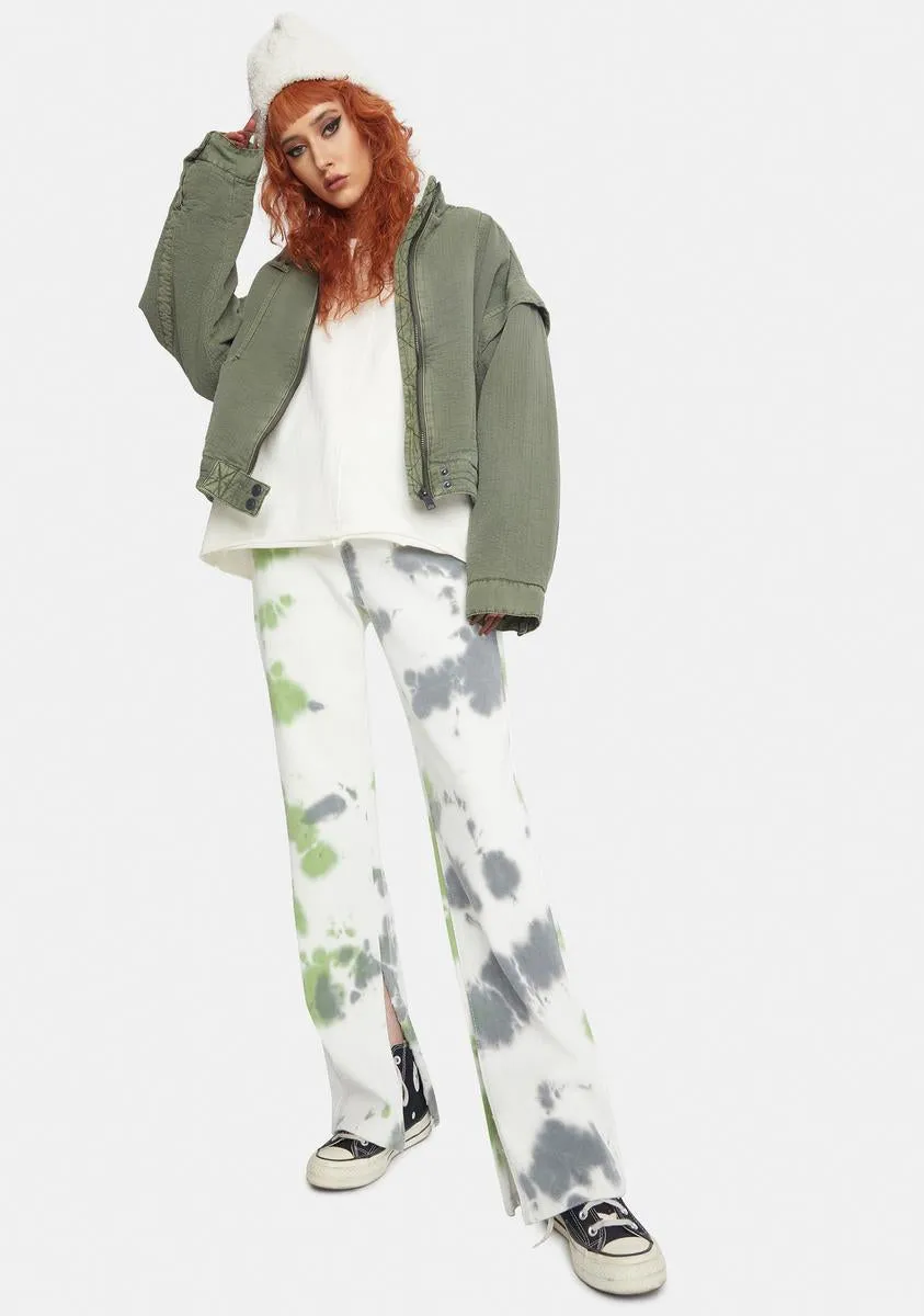 Florence Quilted Bomber Jacket sold by Dolls Kill product image thumbnail 3