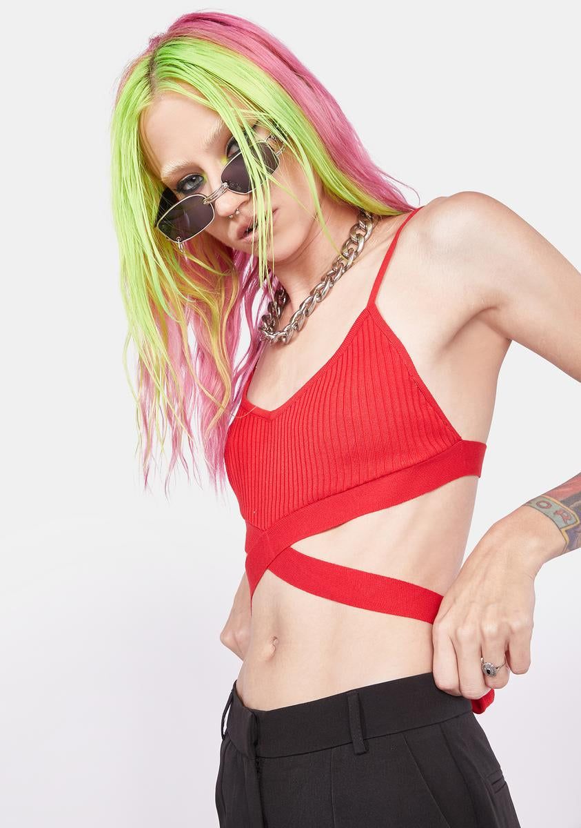 Spicy Up The Game Crop Tank sold by Dolls Kill product image thumbnail 2