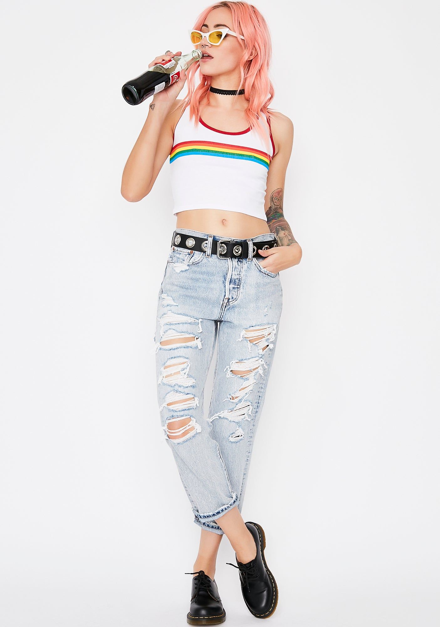 Lit Natural Wonder Tank Top sold by Dolls Kill product image thumbnail 3