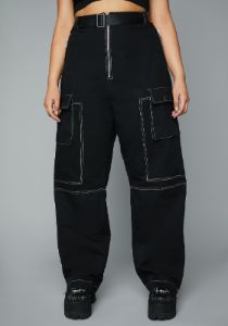 Plus Like A Boy Cargo Pants sold by Dolls Kill