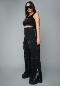 Plus Like A Boy Cargo Pants sold by Dolls Kill