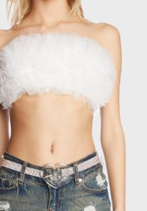 Looking Flashy Tube Top sold by Dolls Kill
