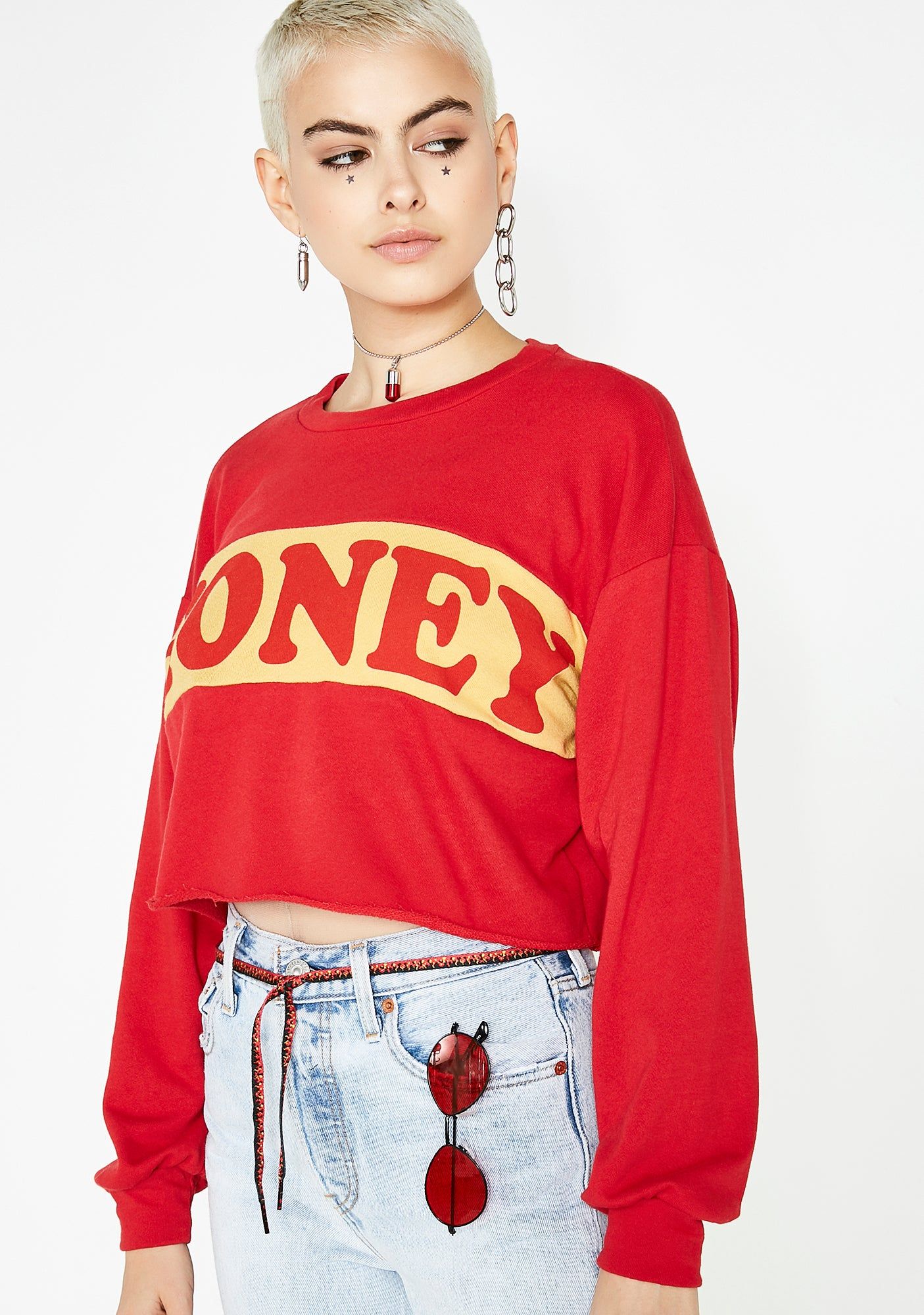 Sweet Like Honey Long Sleeve Tee sold by Dolls Kill product image thumbnail 2