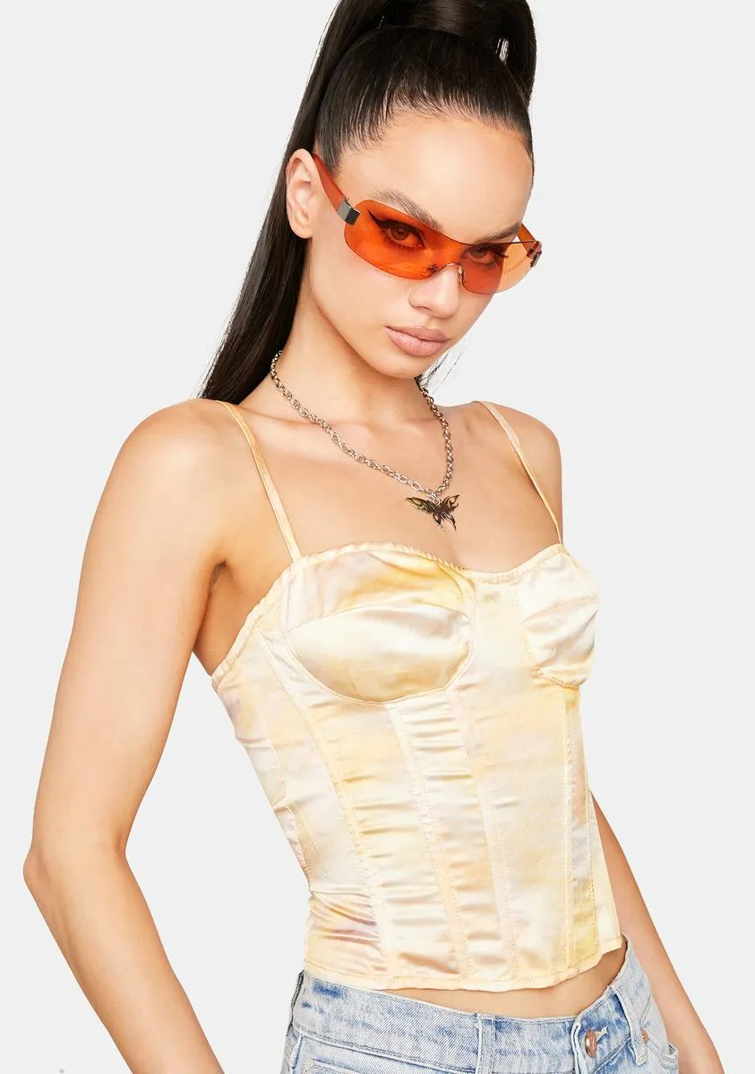 Fever Kiss Satin Corset sold by Dolls Kill product image thumbnail 2