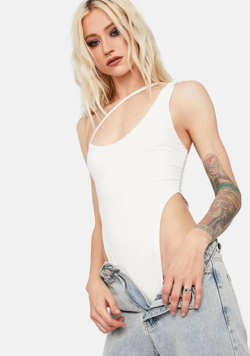 Chill Country Club Hubby Asymmetrical Bodysuit sold by Dolls Kill product image thumbnail 2