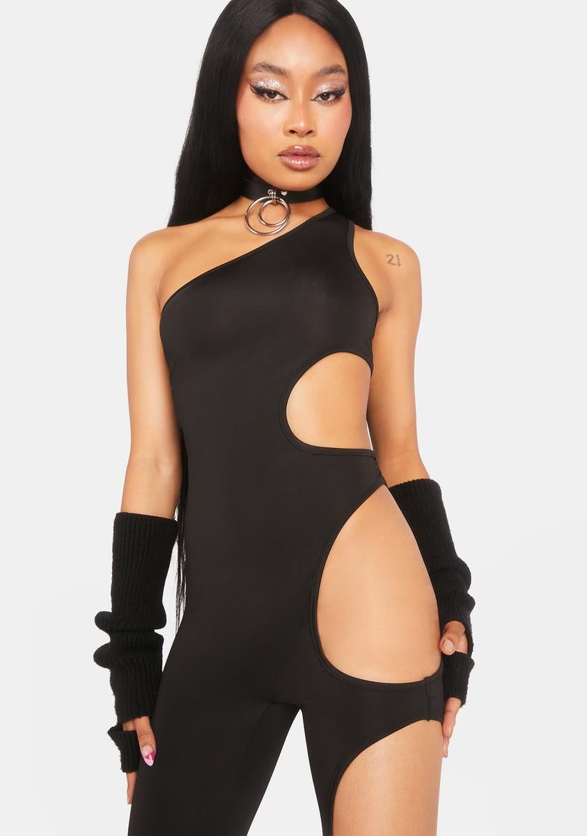 Dark Beats Cut-Out Jumpsuit sold by Dolls Kill product image thumbnail 2