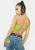 Cash Big Secrets Crop Top sold by Dolls Kill