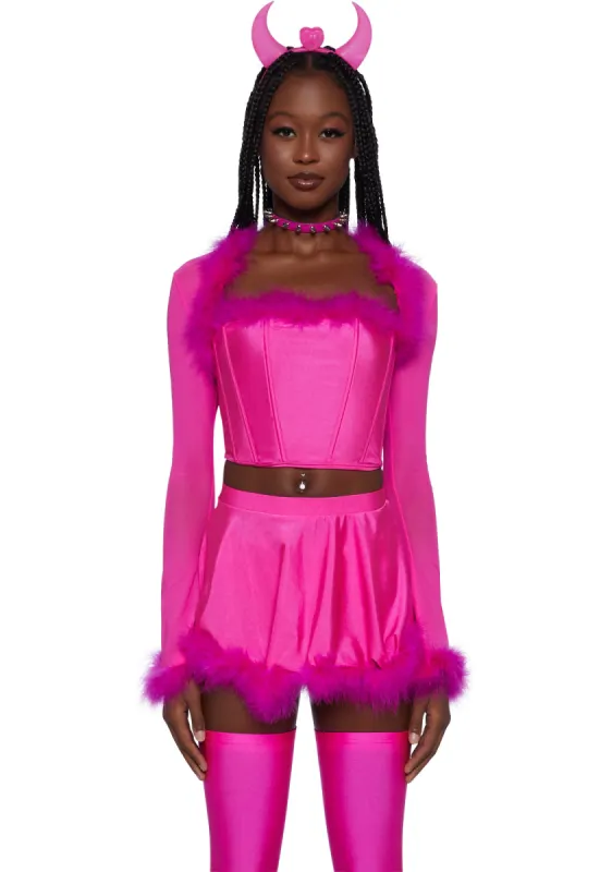 She Devil Costume Set sold by Dolls Kill