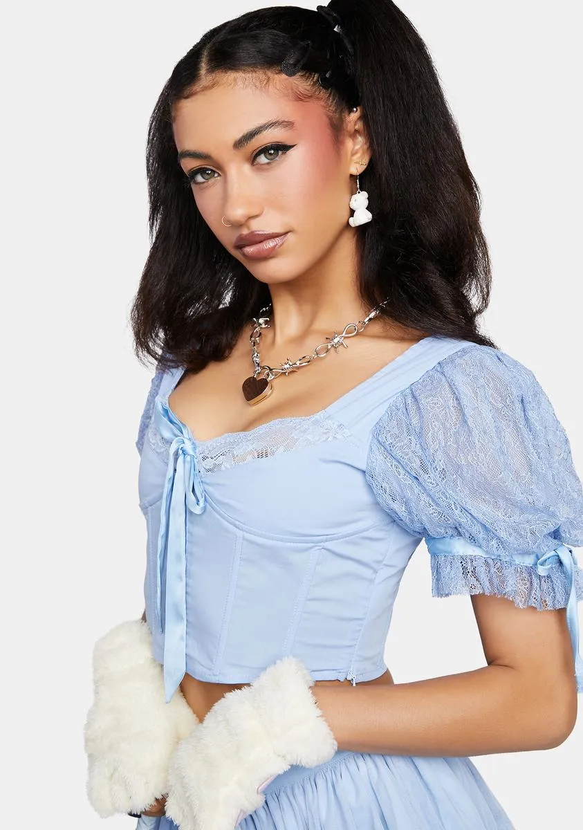 The Valentina Corset Top sold by Dolls Kill product image thumbnail 2