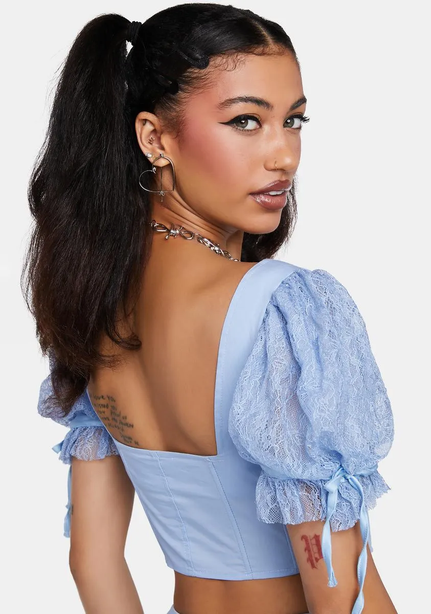 The Valentina Corset Top sold by Dolls Kill product image thumbnail 4