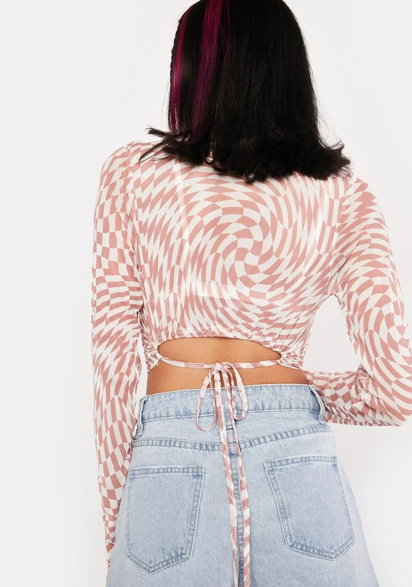 Way To Manifest Crop Top sold by Dolls Kill product image thumbnail 4