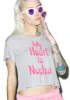 My Heart Is Nuclear Middie Tee sold by Dolls Kill