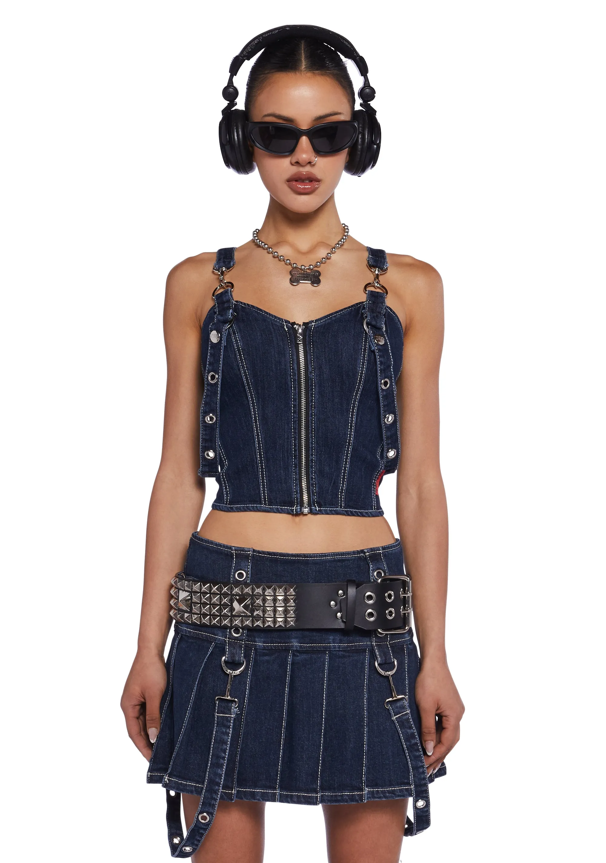 Ever Ready Corset Top sold by Dolls Kill