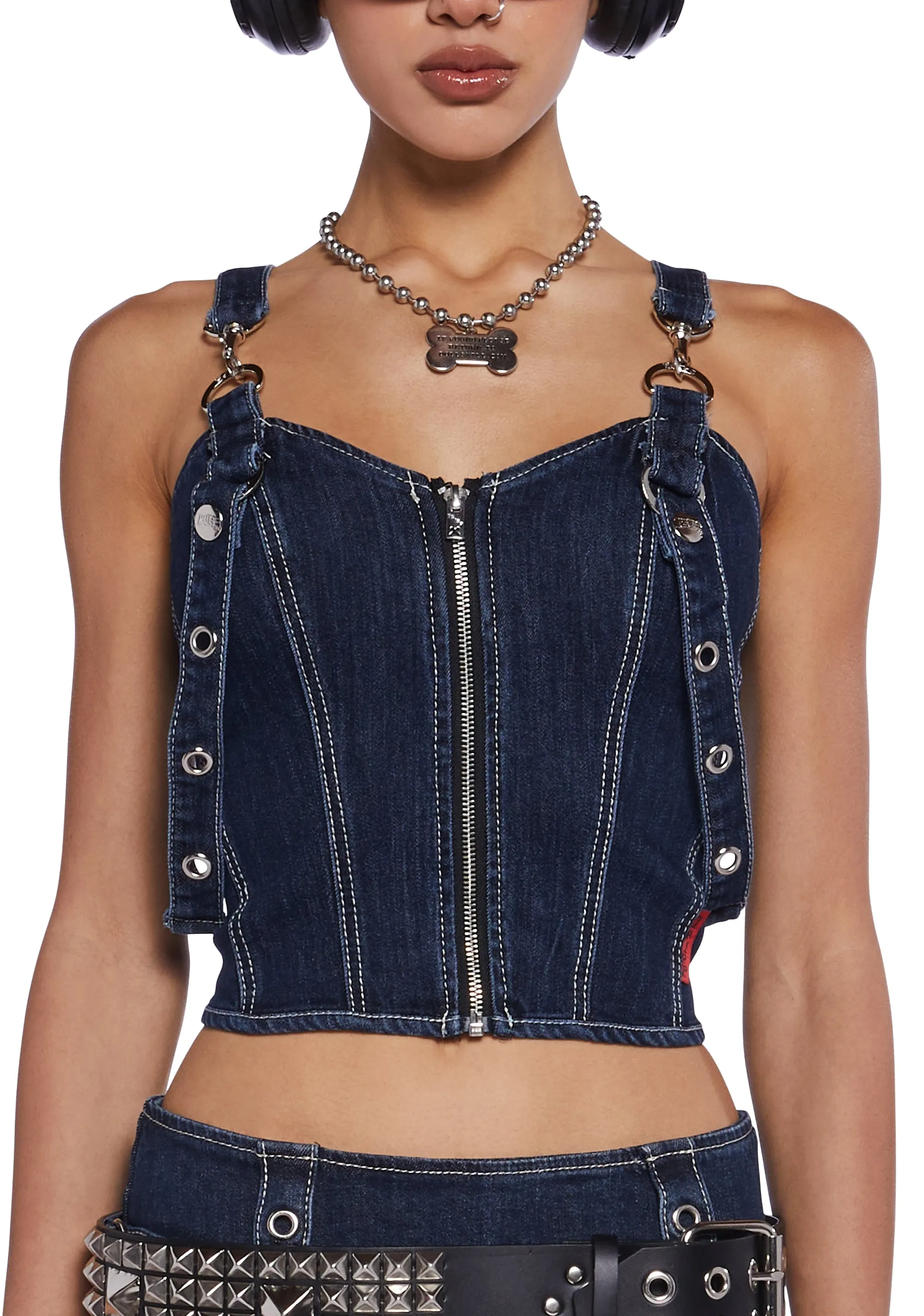 Ever Ready Corset Top sold by Dolls Kill product image thumbnail 5