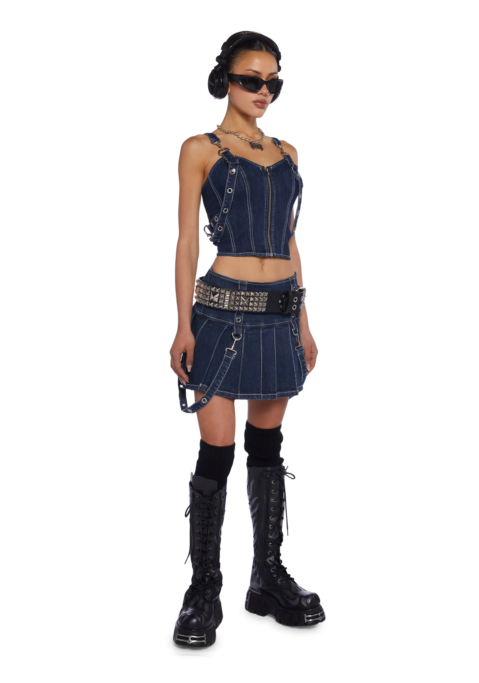 Ever Ready Corset Top sold by Dolls Kill product image thumbnail 3