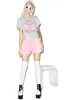 My Heart Is Nuclear Middie Tee sold by Dolls Kill