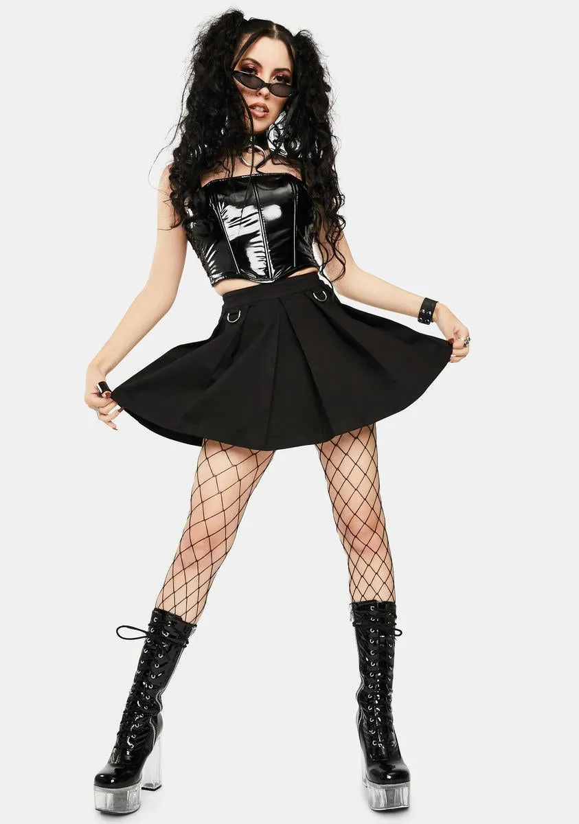 Midnight Perfect Escape Mini Skirt sold by Dolls Kill product image thumbnail 3